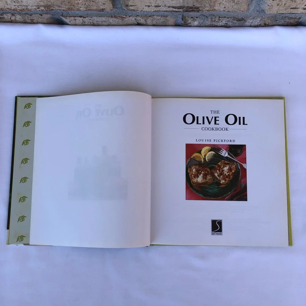 Vintage‎ 1994 The Olive Oil Cookbook Louise Pickford Hard Cover Book